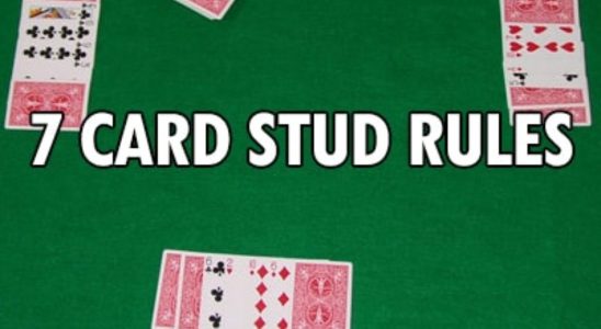Seven Card Stud