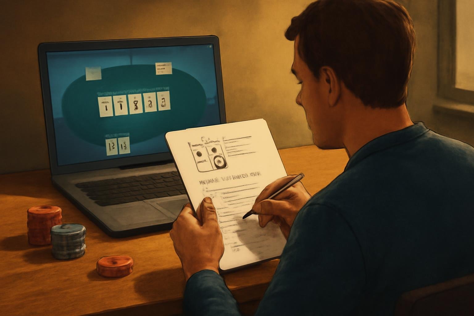 How to Review Online Poker Hand Histories Without Hindsight Bias